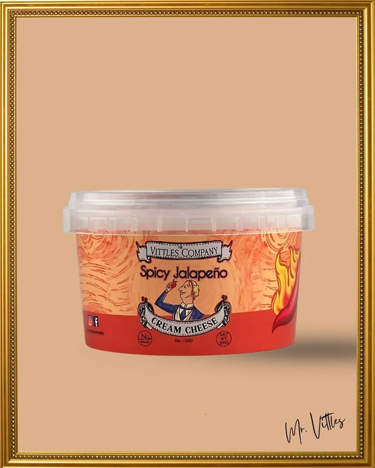 Spicy Jalapeño Cream Cheese | The Vittles Company – Best Cream Cheese Pakistan