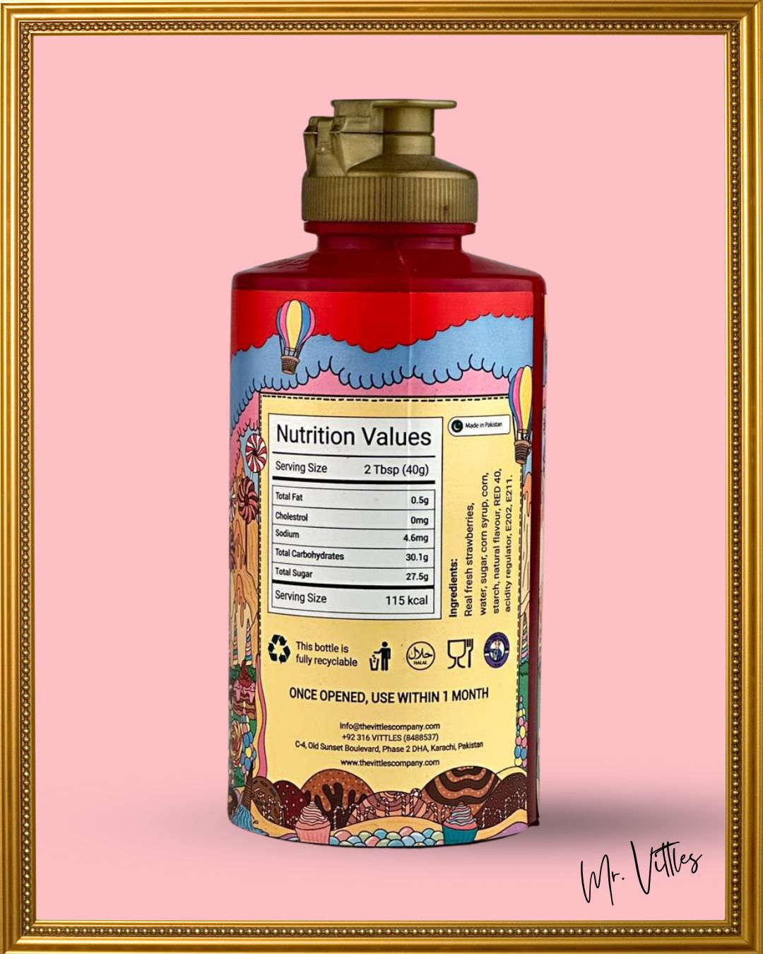 Strawberry Sauce | The Vittles Company – Best Dessert Sauces Pakistan